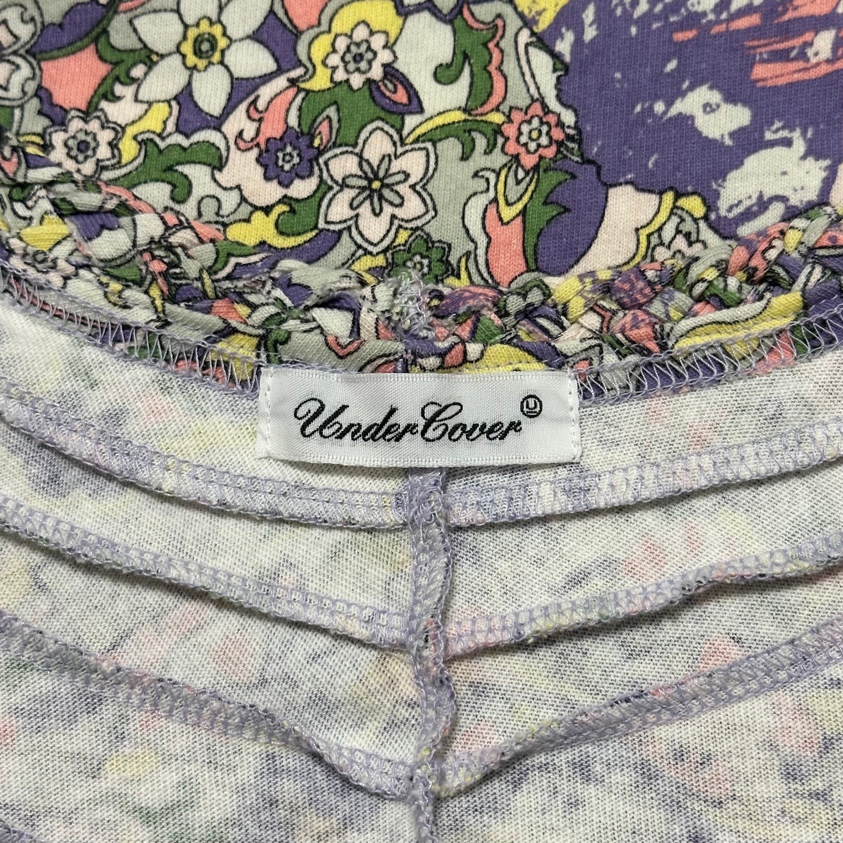 UNDERCOVER Spring Summer 2006 "T" Reconstructed Psychedelic Print Camisole - 5