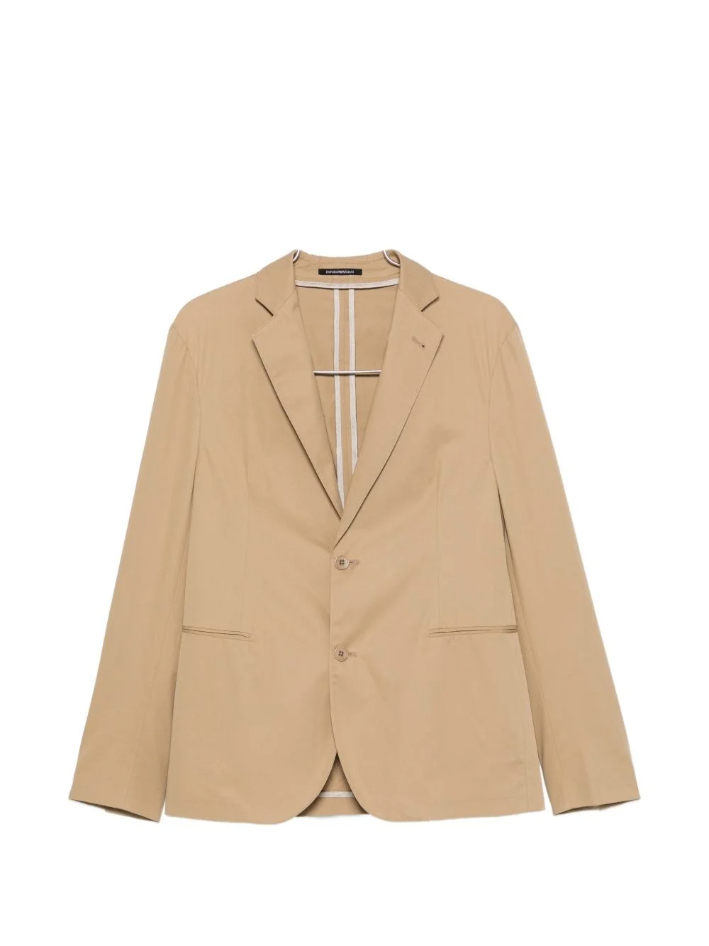 Cotton single-breasted suit - 1