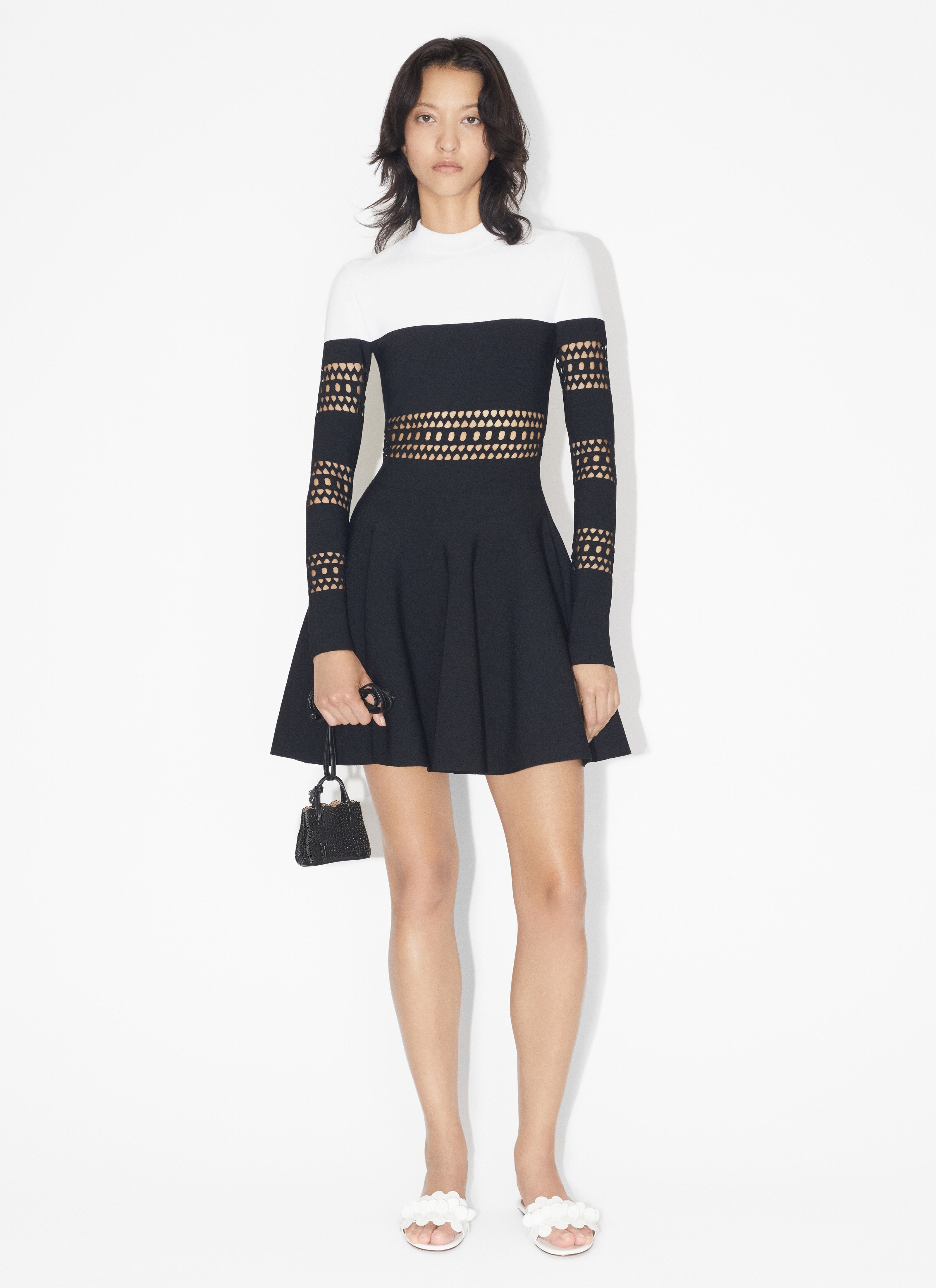 BI-COLOR VIENNE DRESS - 2