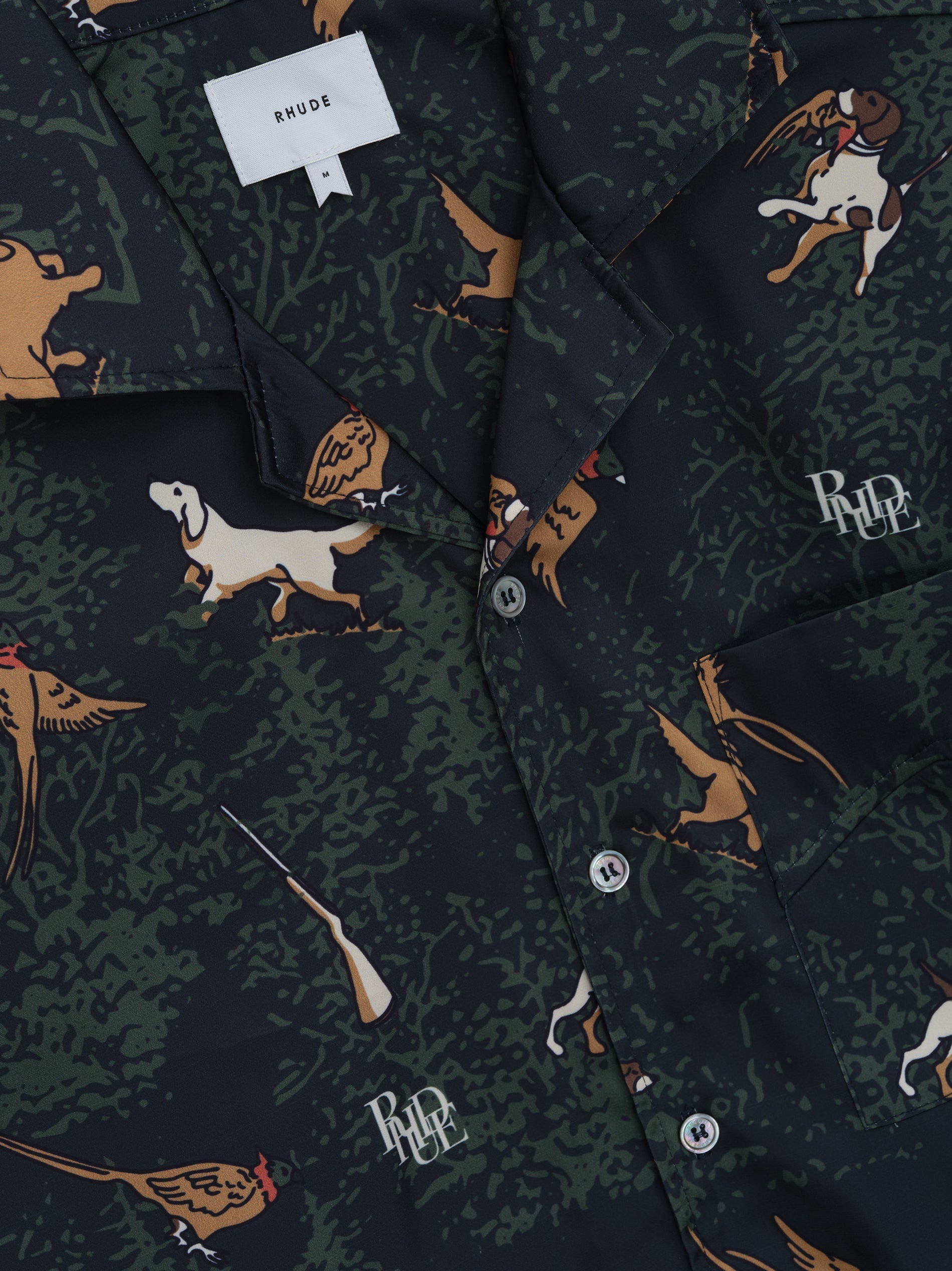 SCRAMBLE DOG PRINT SHIRT - 5