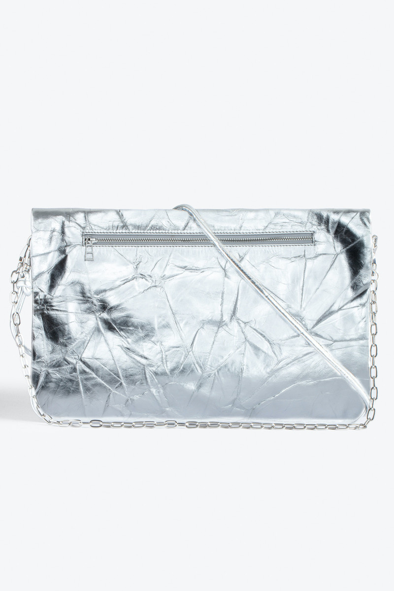Zadig & Voltaire Rock Eternal XL Metallic Clutch outlook