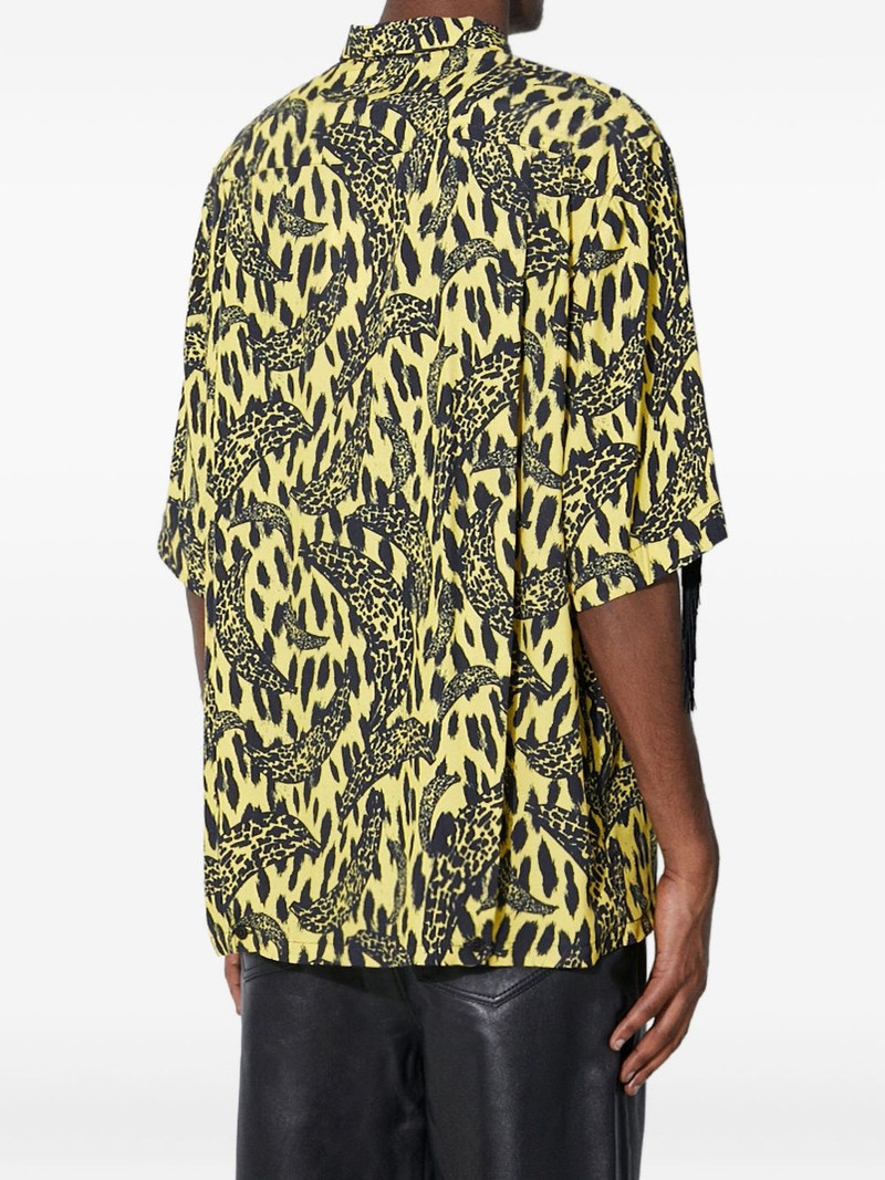 leopard-print fringe shirt 4
