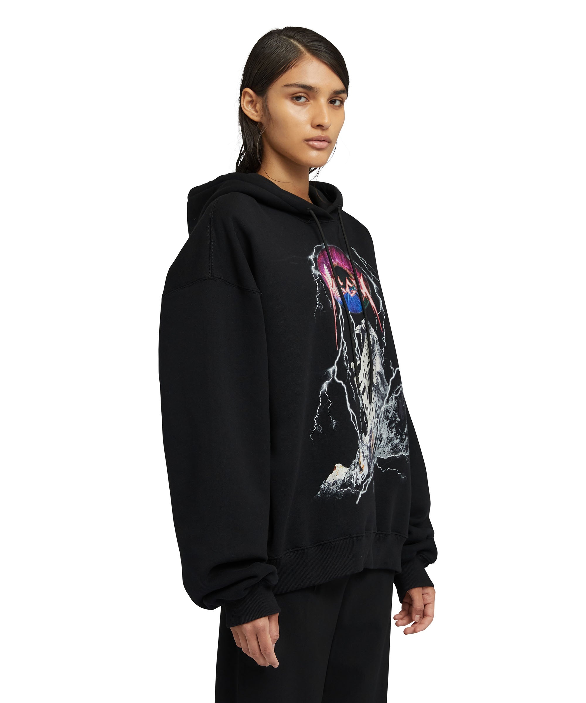 Sweatshirt with "Lightning Leopard" print - 4