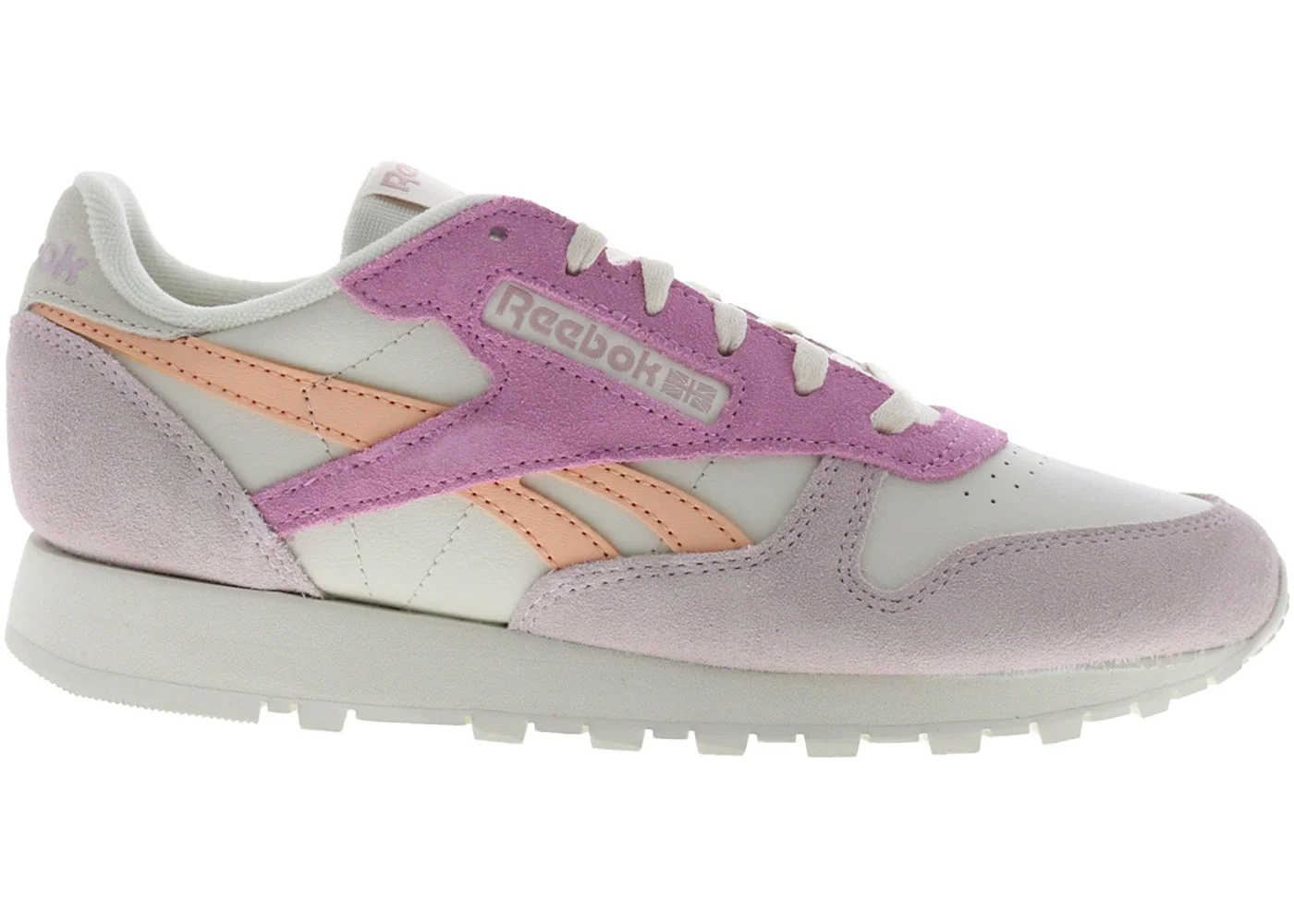 Reebok Classic Leather Bone Peach Glow Ashen Lilac (Women's) - 1