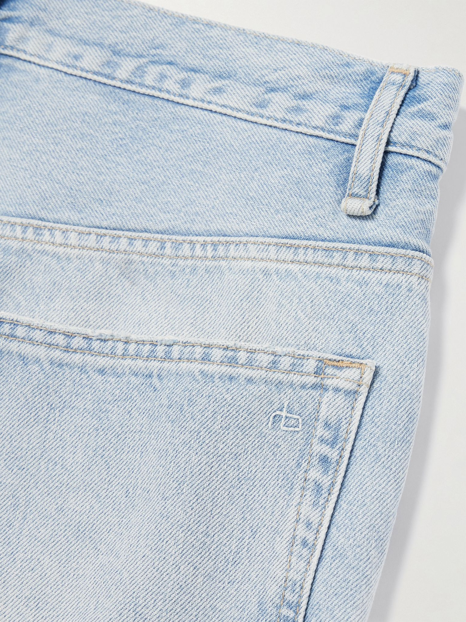 RB Baggy Wide-Leg Jeans Blue - 5