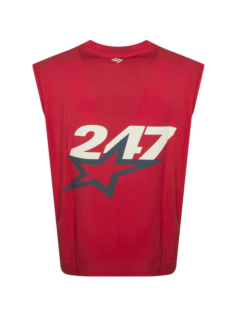 REPRESENT star-print vest outlook