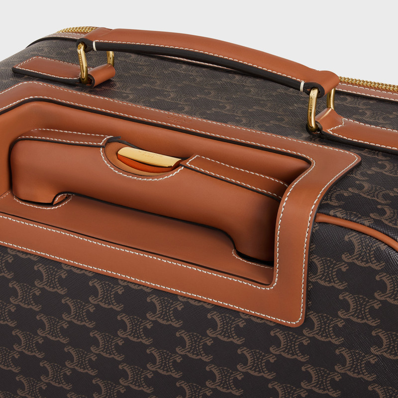 Small Trolley in Triomphe Canvas and Calfskin 5