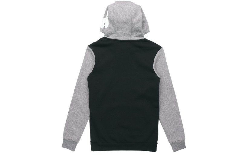Jordan Men's Air Jordan JUMPMAN AJ Large LOGO Gray Black Pullover 'Grey Black' CK1349-010 outlook