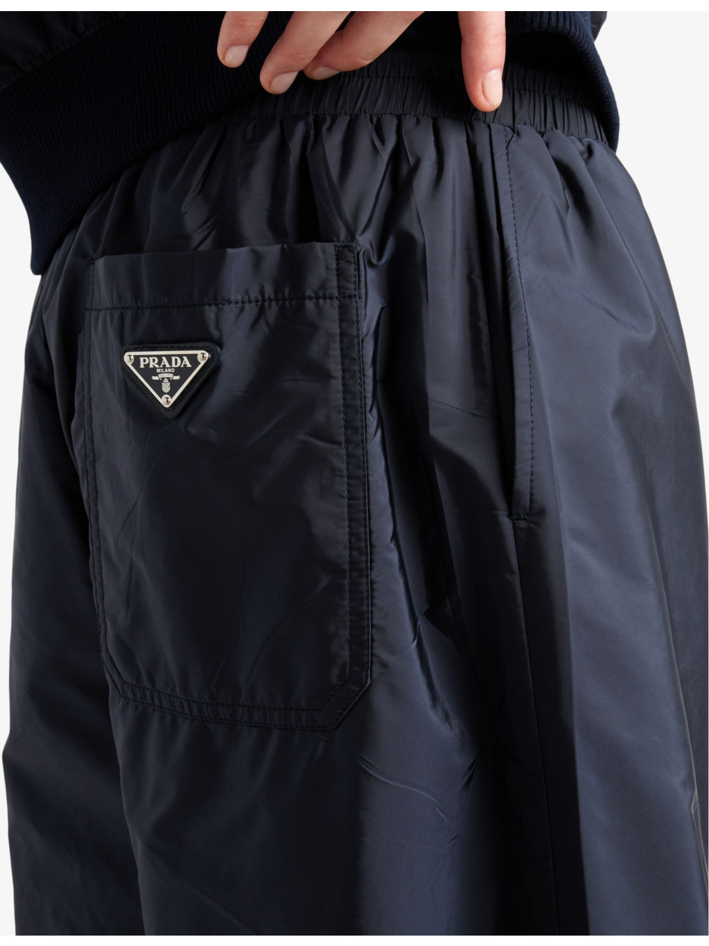 Lightweight Re-Nylon relaxed-fit trousers - 4