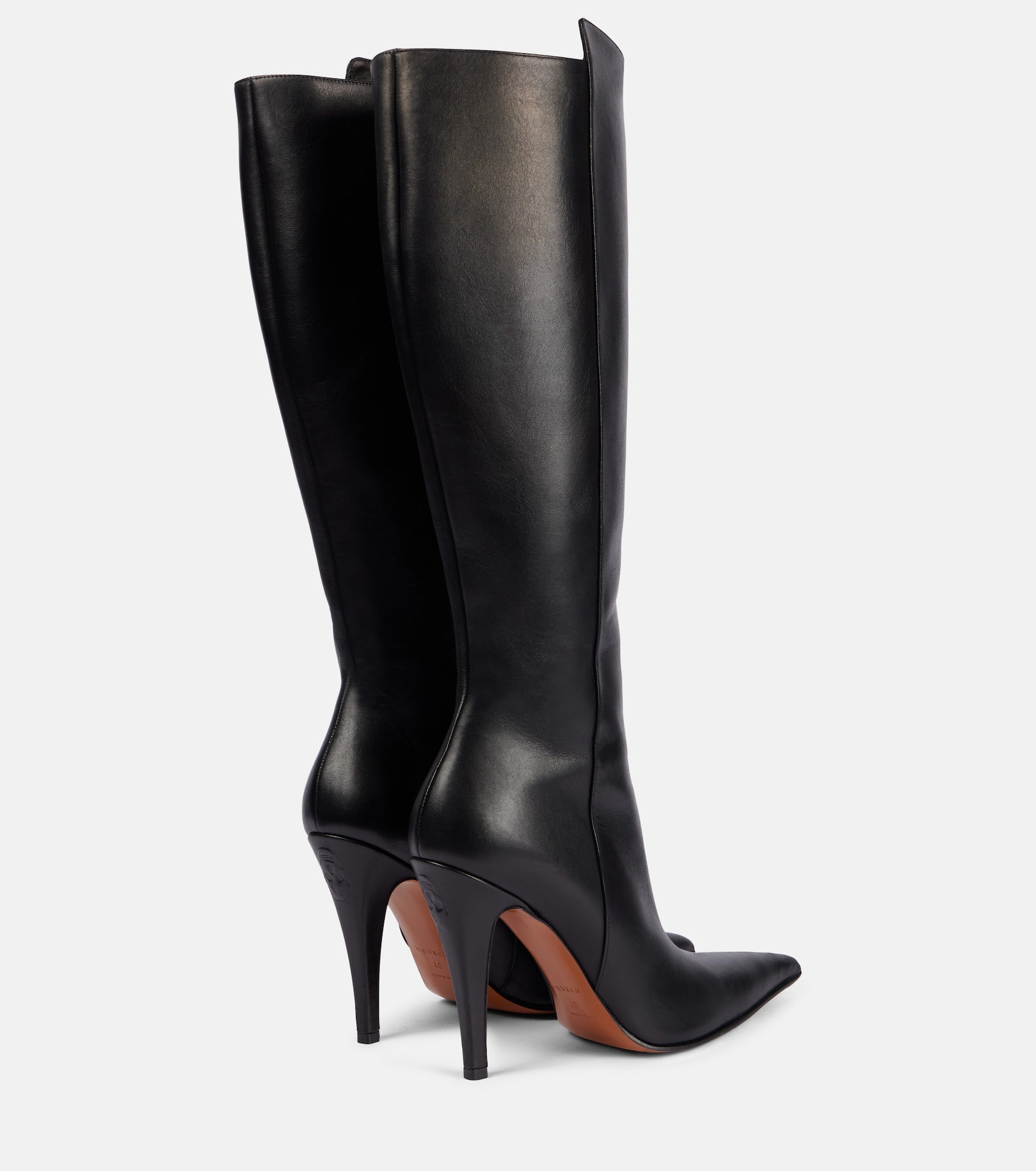 Leather knee-high boots - 2