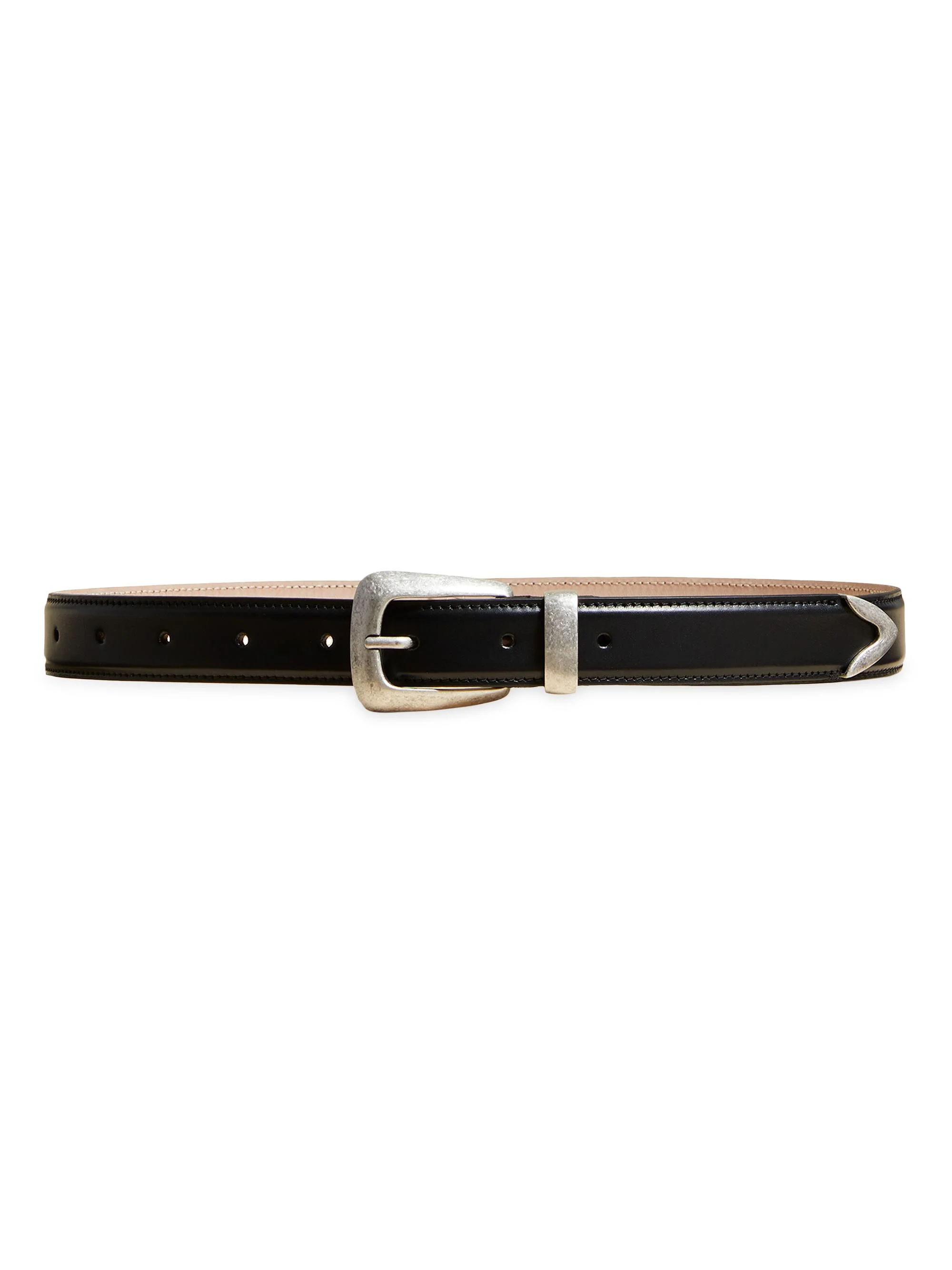 Women's The Benny Leather Belt - Black - 1