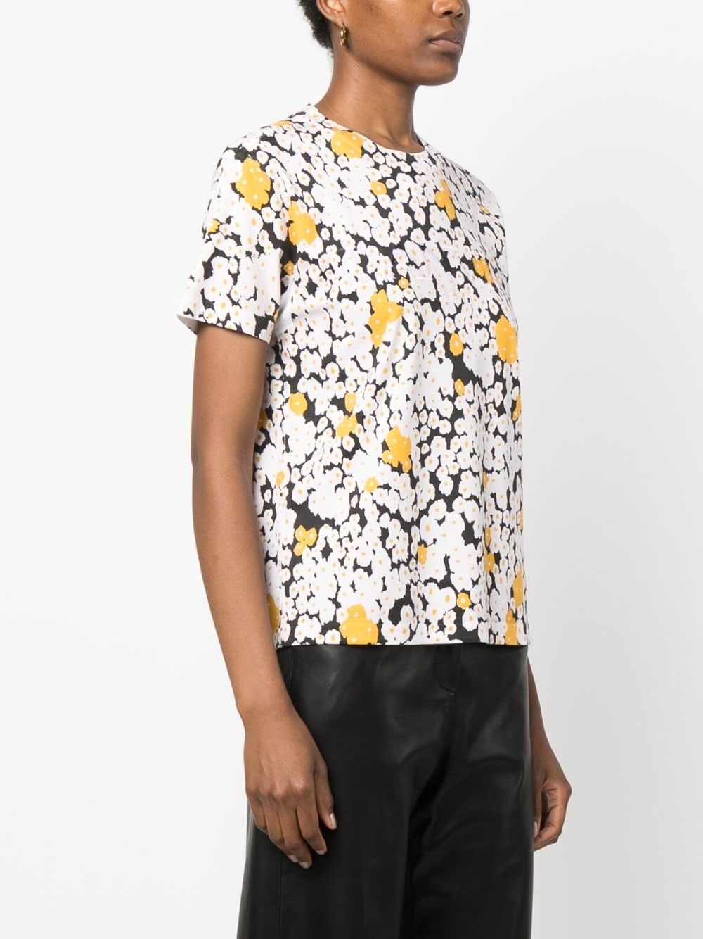 Overprinted cotton T-shirt - 3