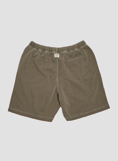 Nigel Cabourn Embroidered Arrow Short in USMC Green outlook