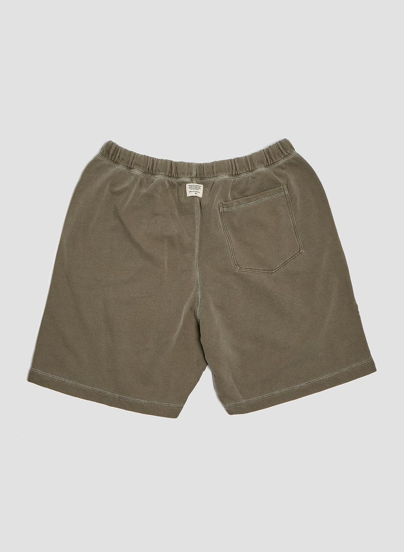 Nigel Cabourn Embroidered Arrow Short in USMC Green outlook