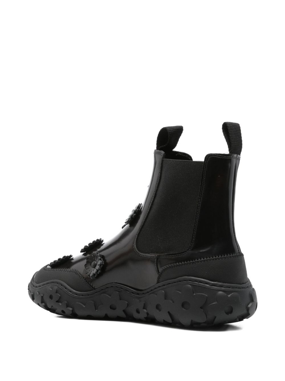 Binley flower-embellished chelsea boots - 3