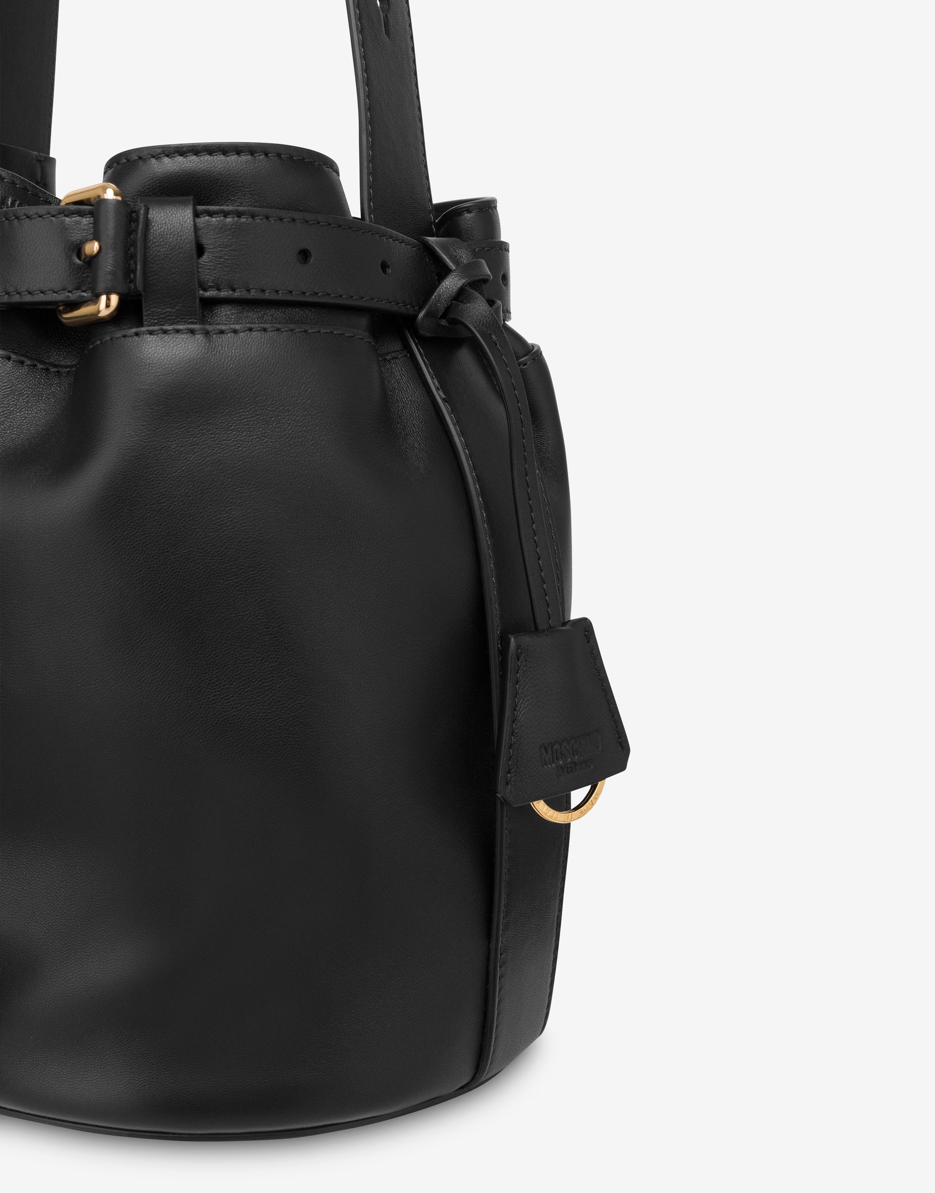 MOSCHINO TIE ME BUCKET BAG - 3