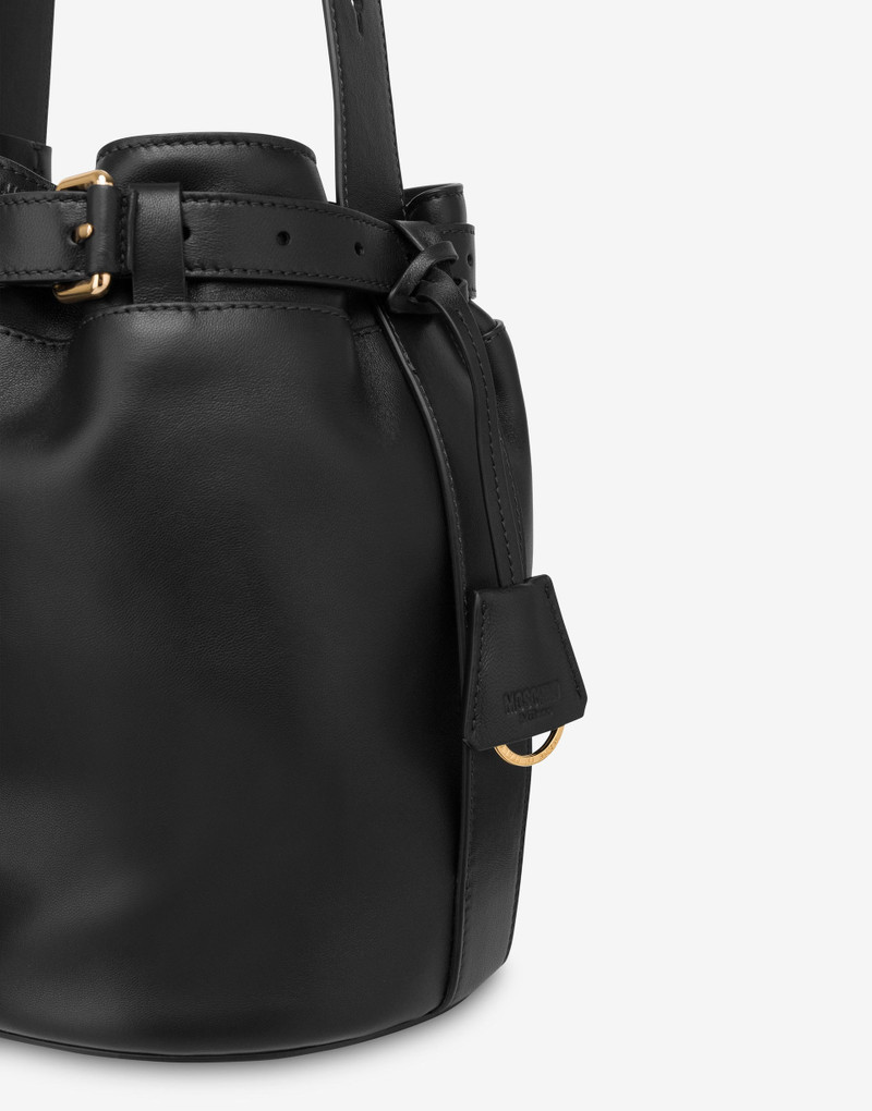 MOSCHINO TIE ME BUCKET BAG 3