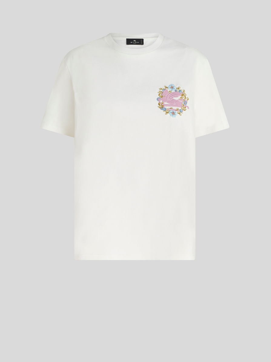 T-SHIRT WITH EMBROIDERY - 1