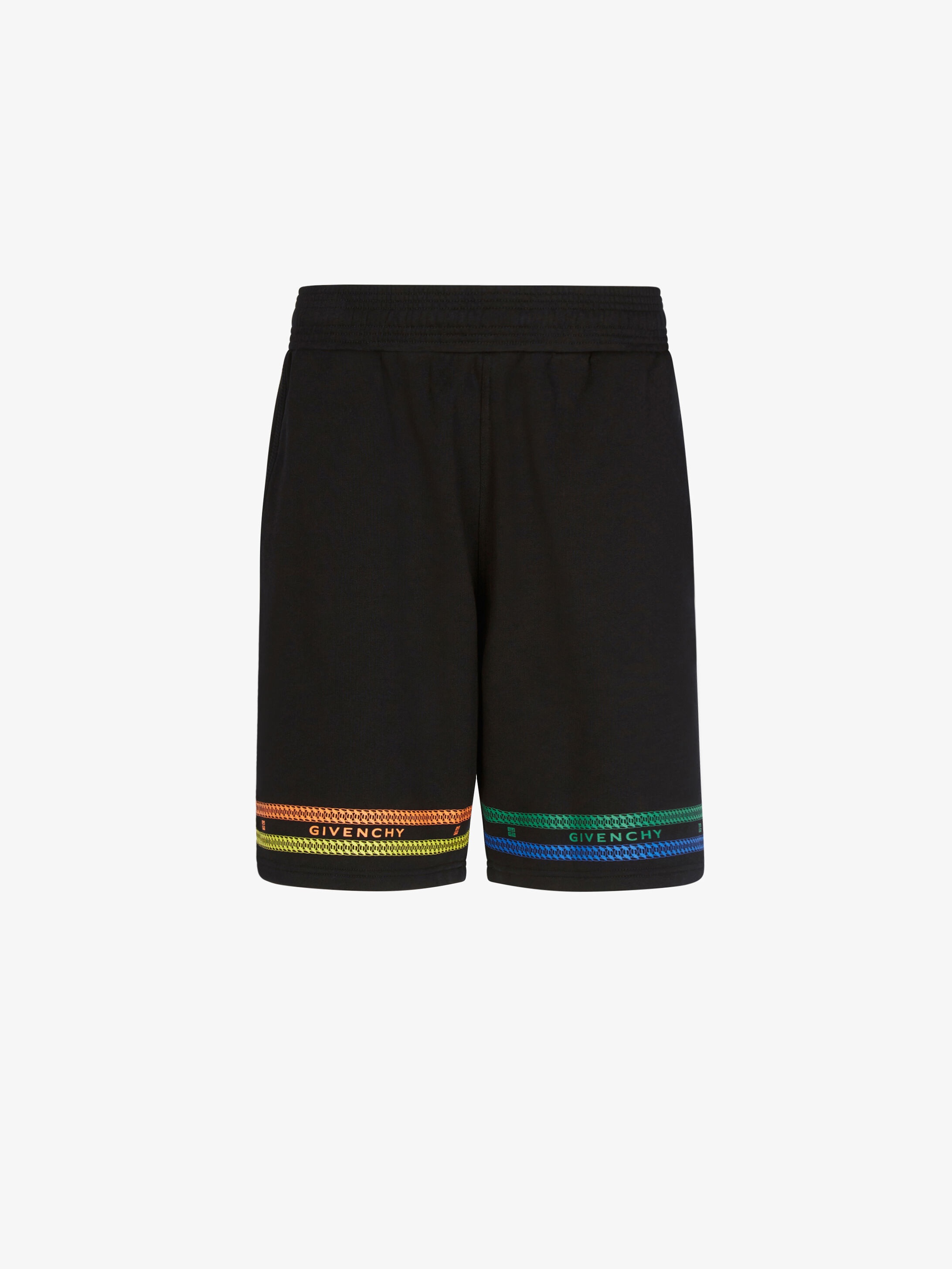 GIVENCHY multicolored Chain printed bermuda shorts - 1