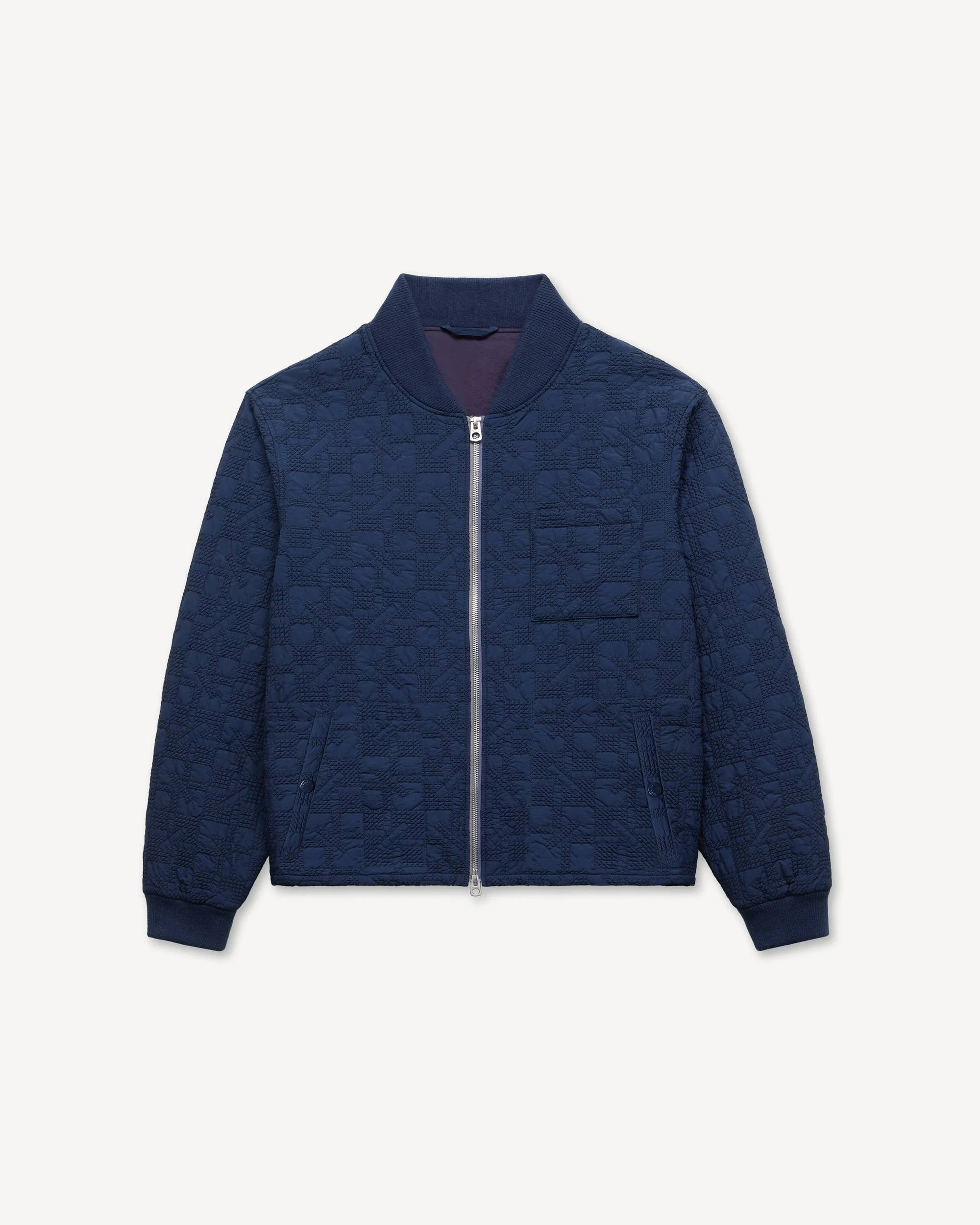 'Kenzogram' quilted jacket - 1