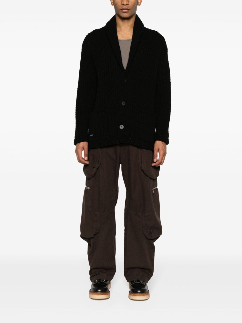 Finest ribbed cardigan - 2