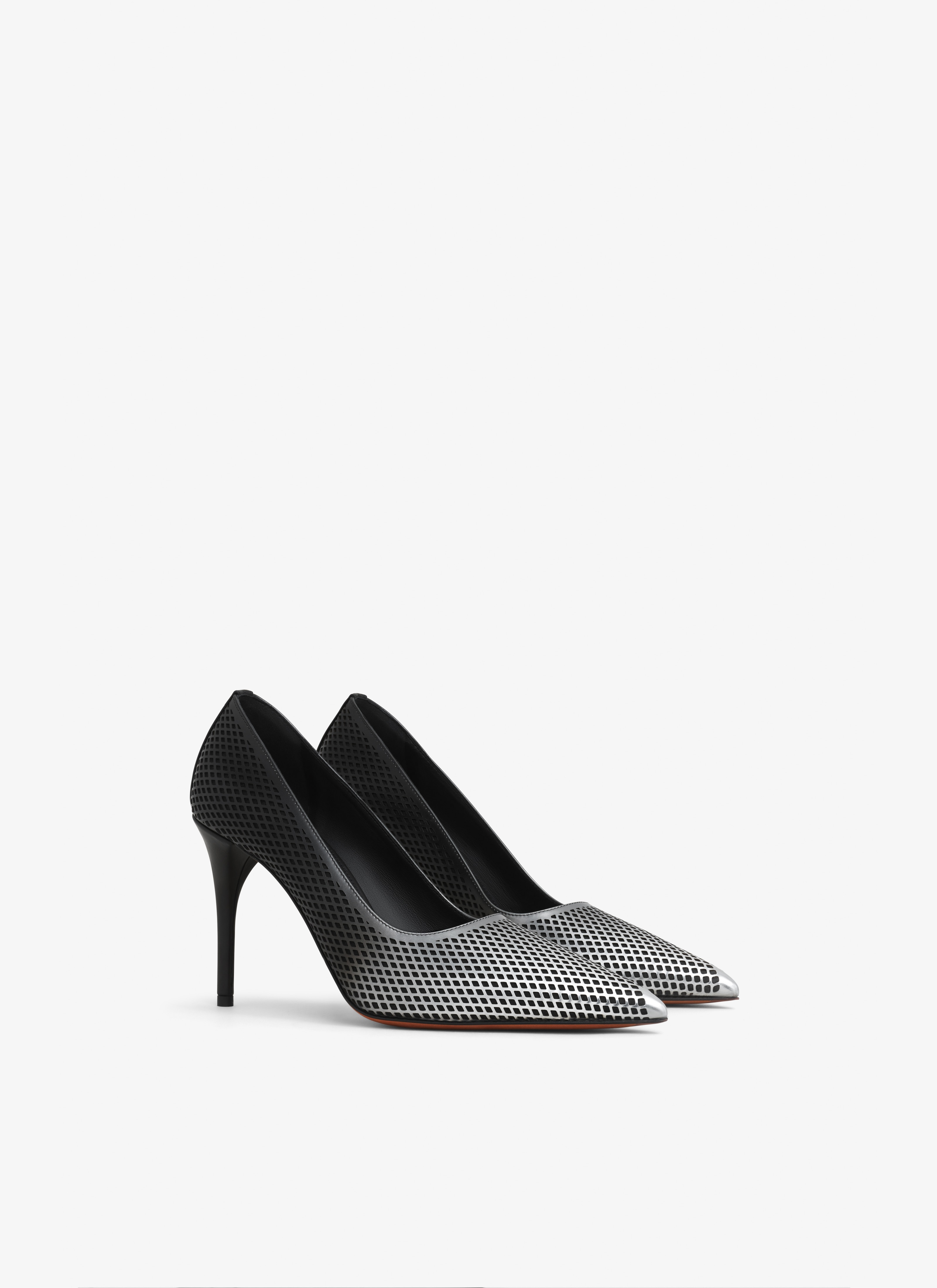 MESH PUMPS IN DÉGRADÉ MESH CALFSKIN - 3