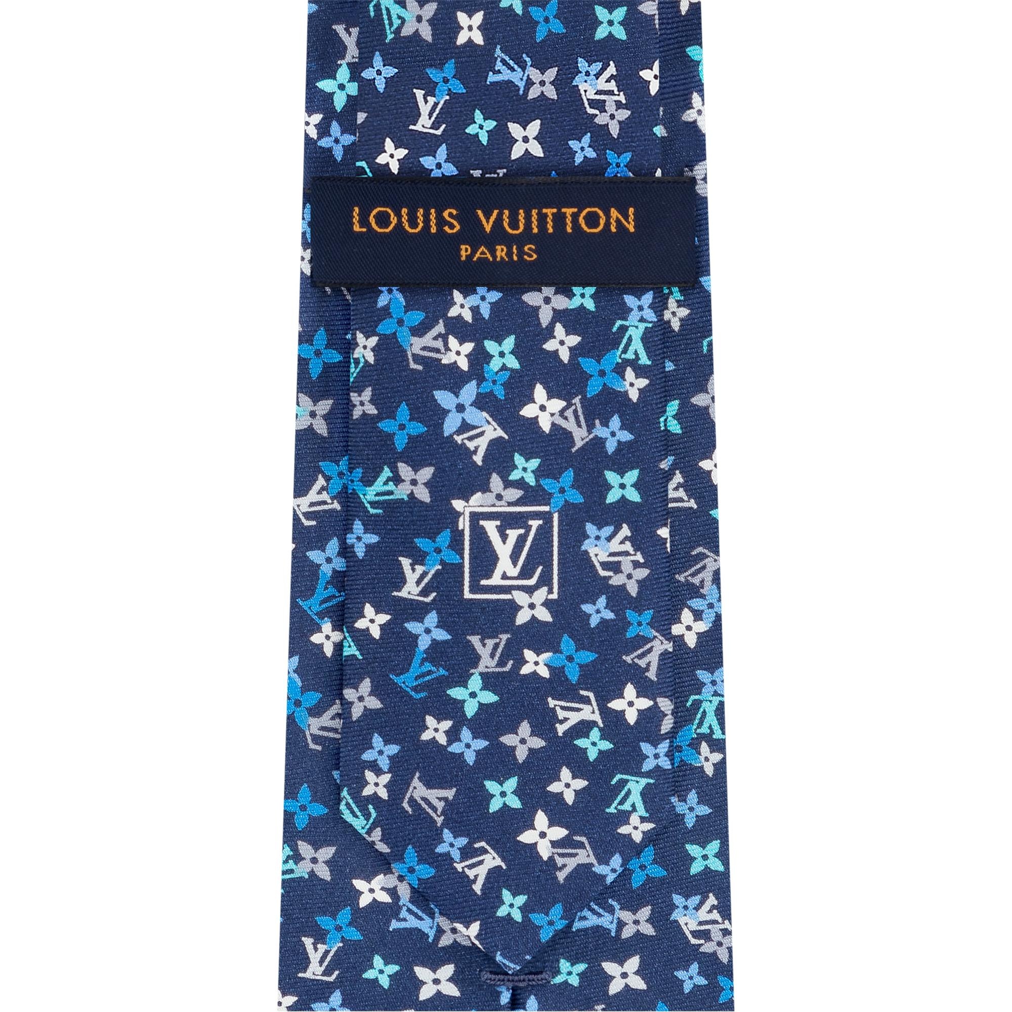 Monogram Flower Fever Tie - 4