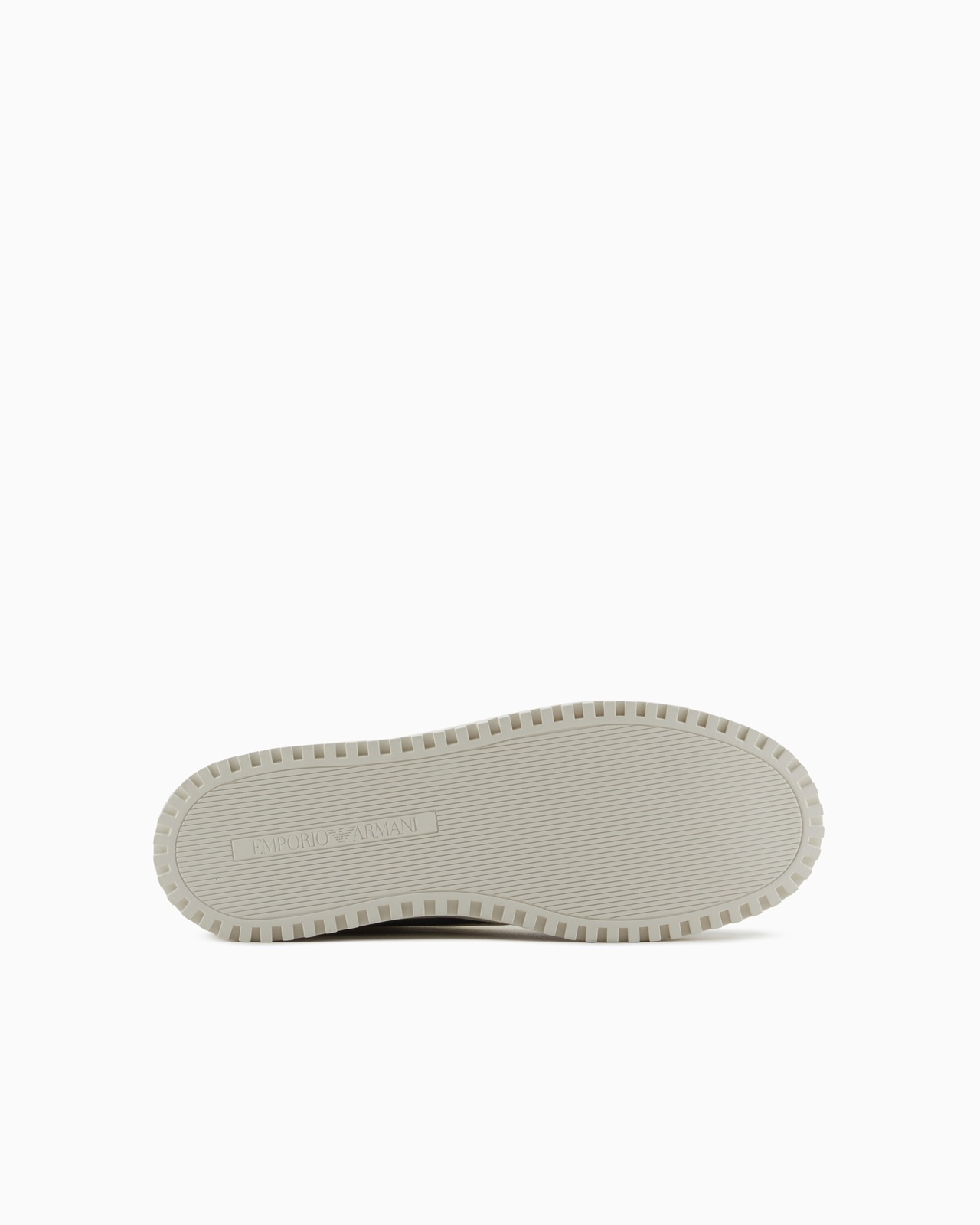 LEATHER SNEAKERS WITH SUEDE DETAILS AND OVERSIZED EMBOSSED EAGLE - 6