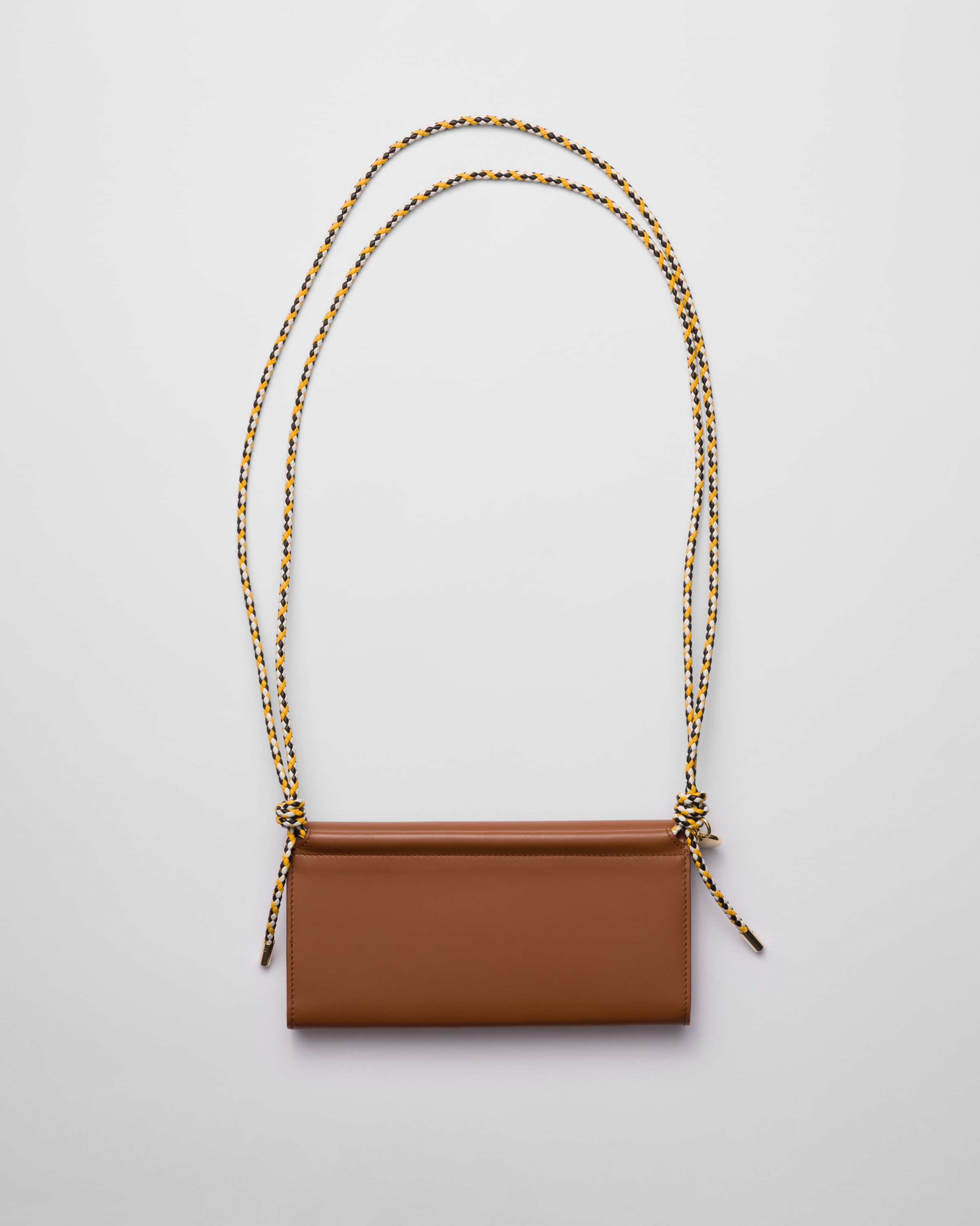 Wallet with leather shoulder strap - 3