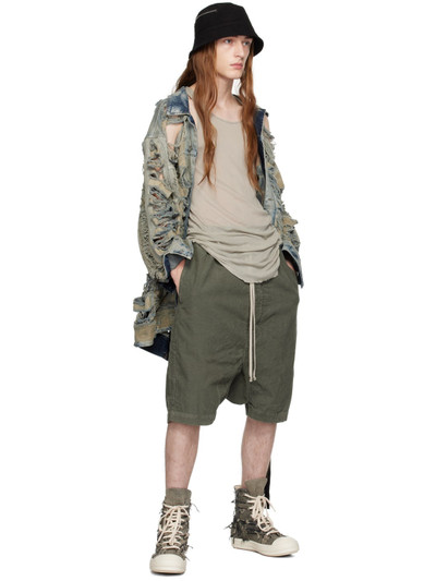 Rick Owens DRKSHDW Gray Pods Shorts outlook