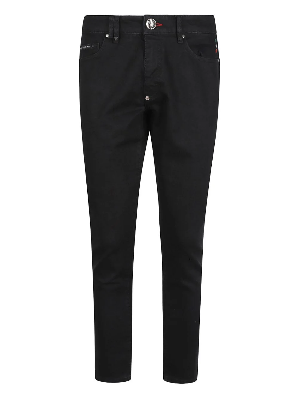 logo-patch jeans - 1