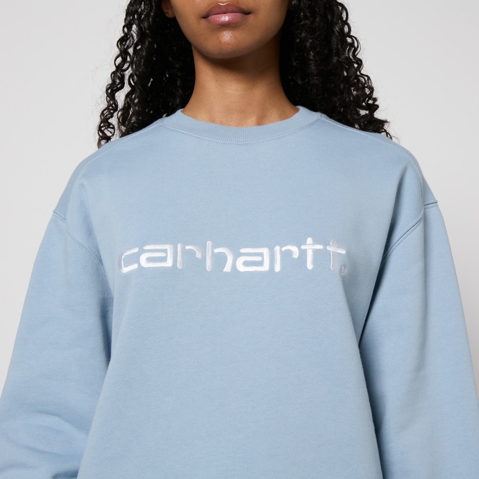 Carhartt WIP Logo Cotton-Blend Jersey Sweatshirt - 4