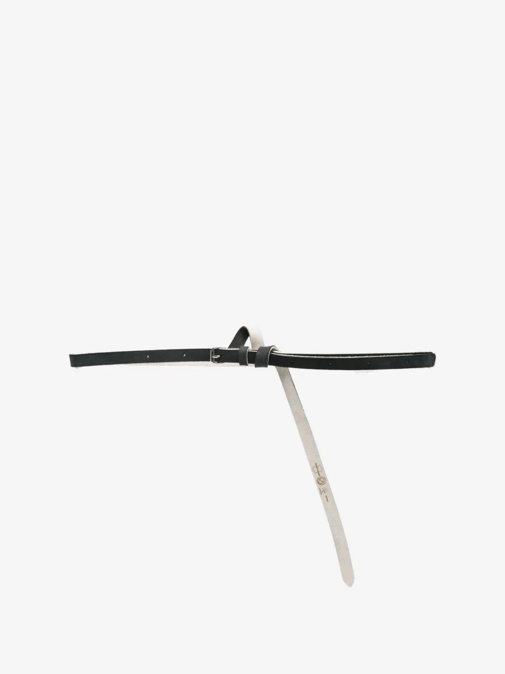 Origami leather belt - 1