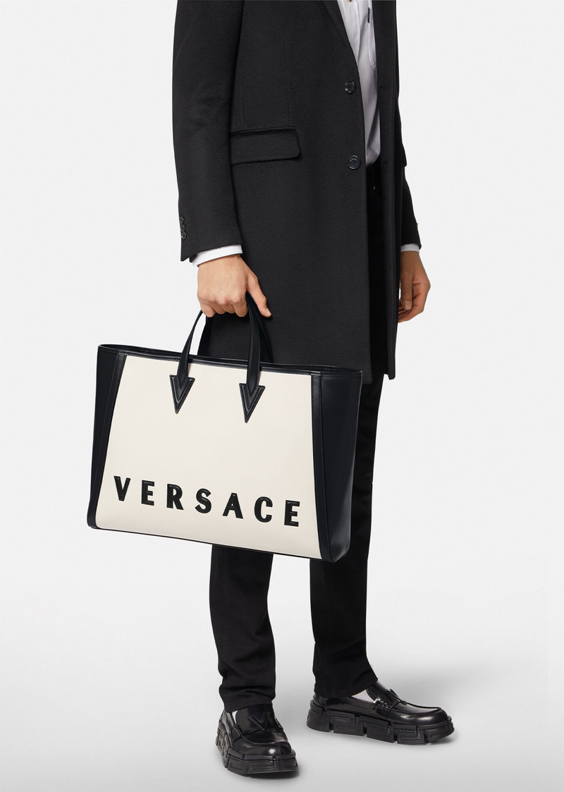 VERSACE Cabas Logo Tote outlook
