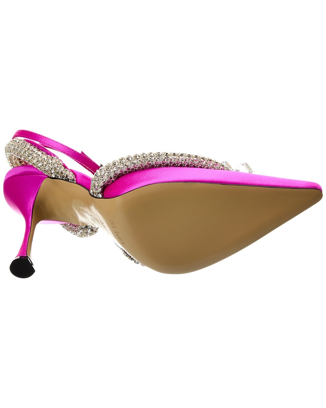 Mach & Mach Georgia Satin Pump - 4