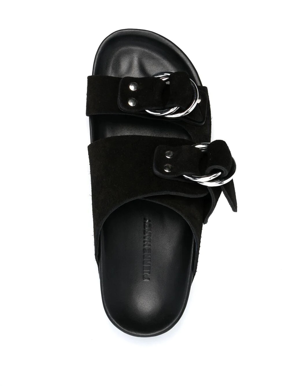 two-strap slip-on sandals - 4