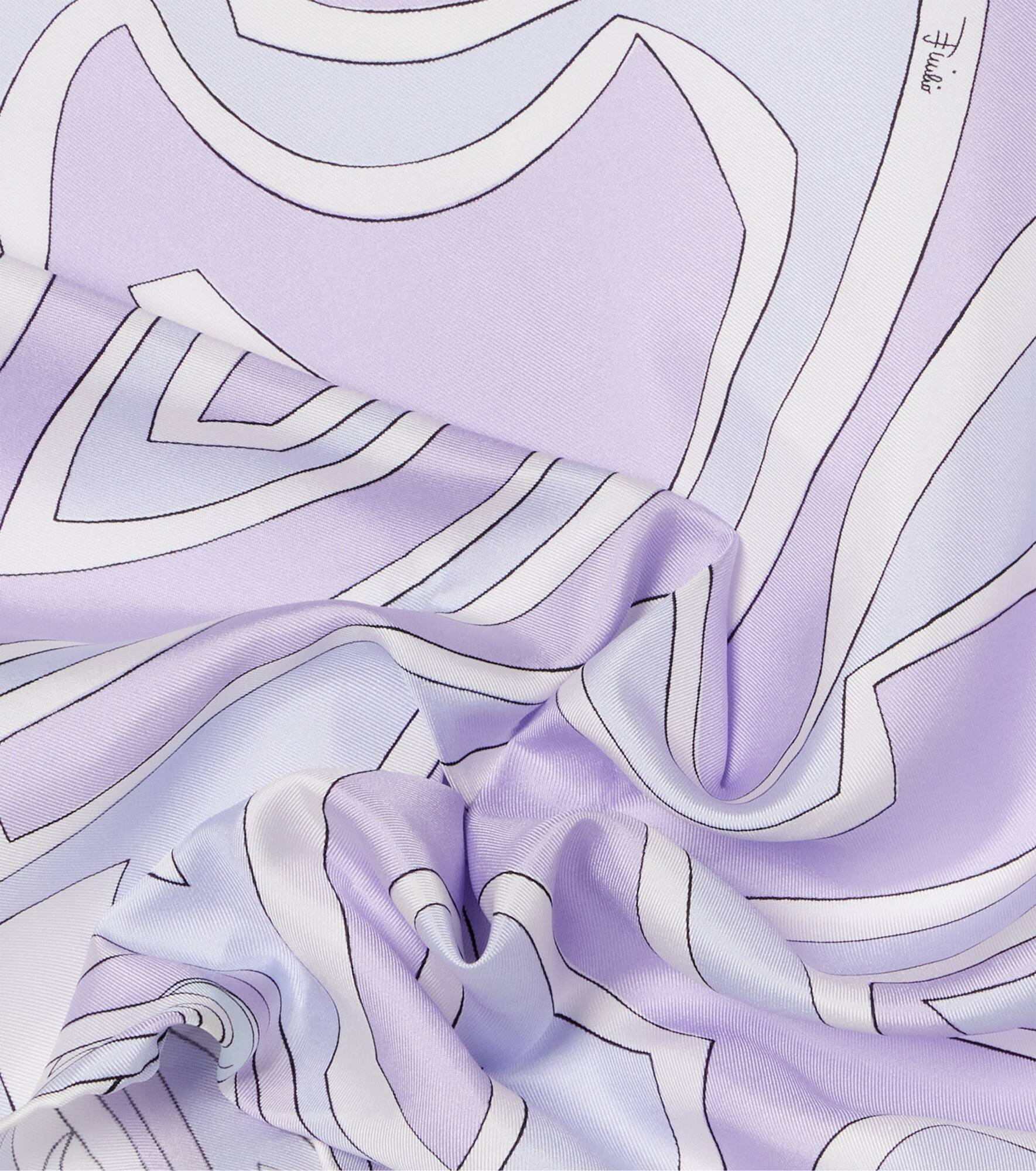 Orchidee silk scarf - 4