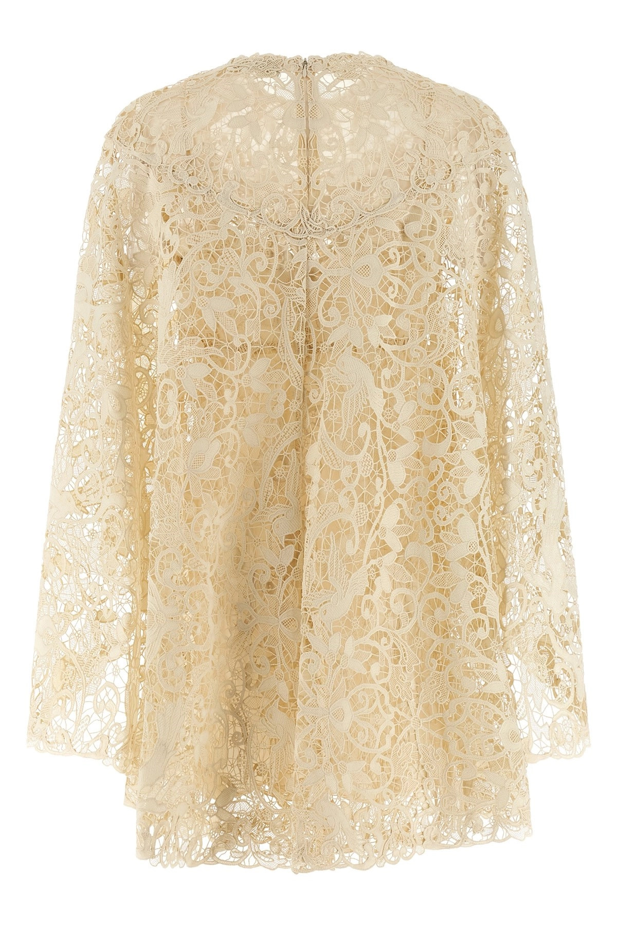'Memento Bird Lace Mini' dress - 3