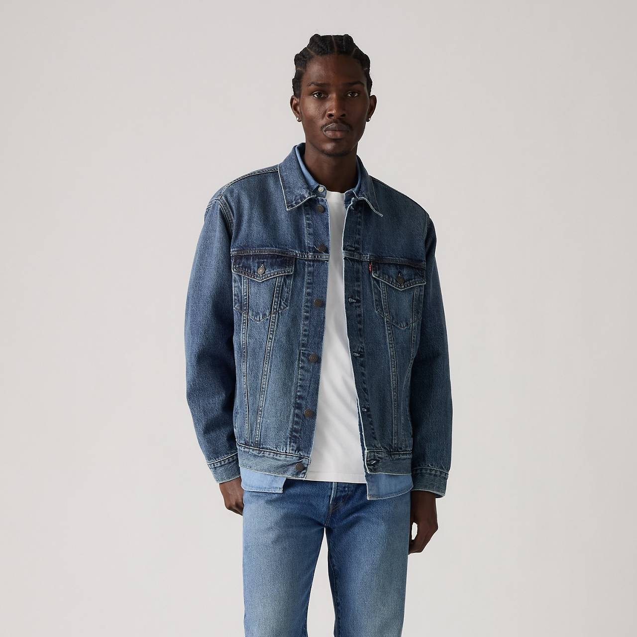 RELAXED FIT TRUCKER JACKET - 2