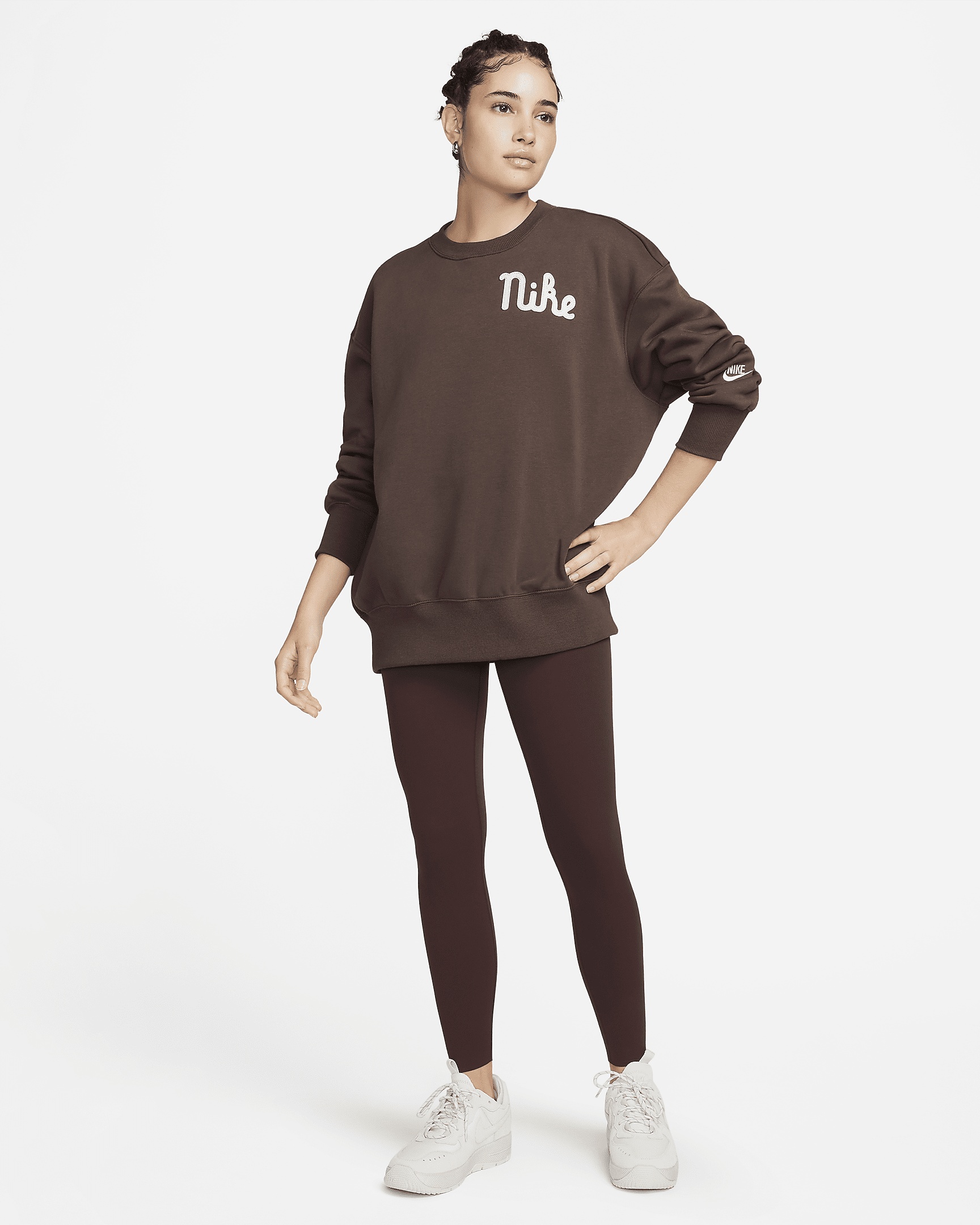 Nike Sportswear Phoenix Fleece Women's Oversized Crew-Neck Sweatshirt - 8