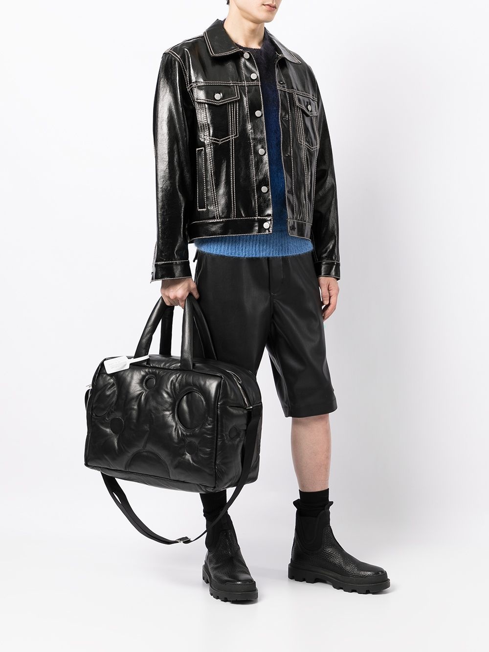 Meteor leather holdall - 2