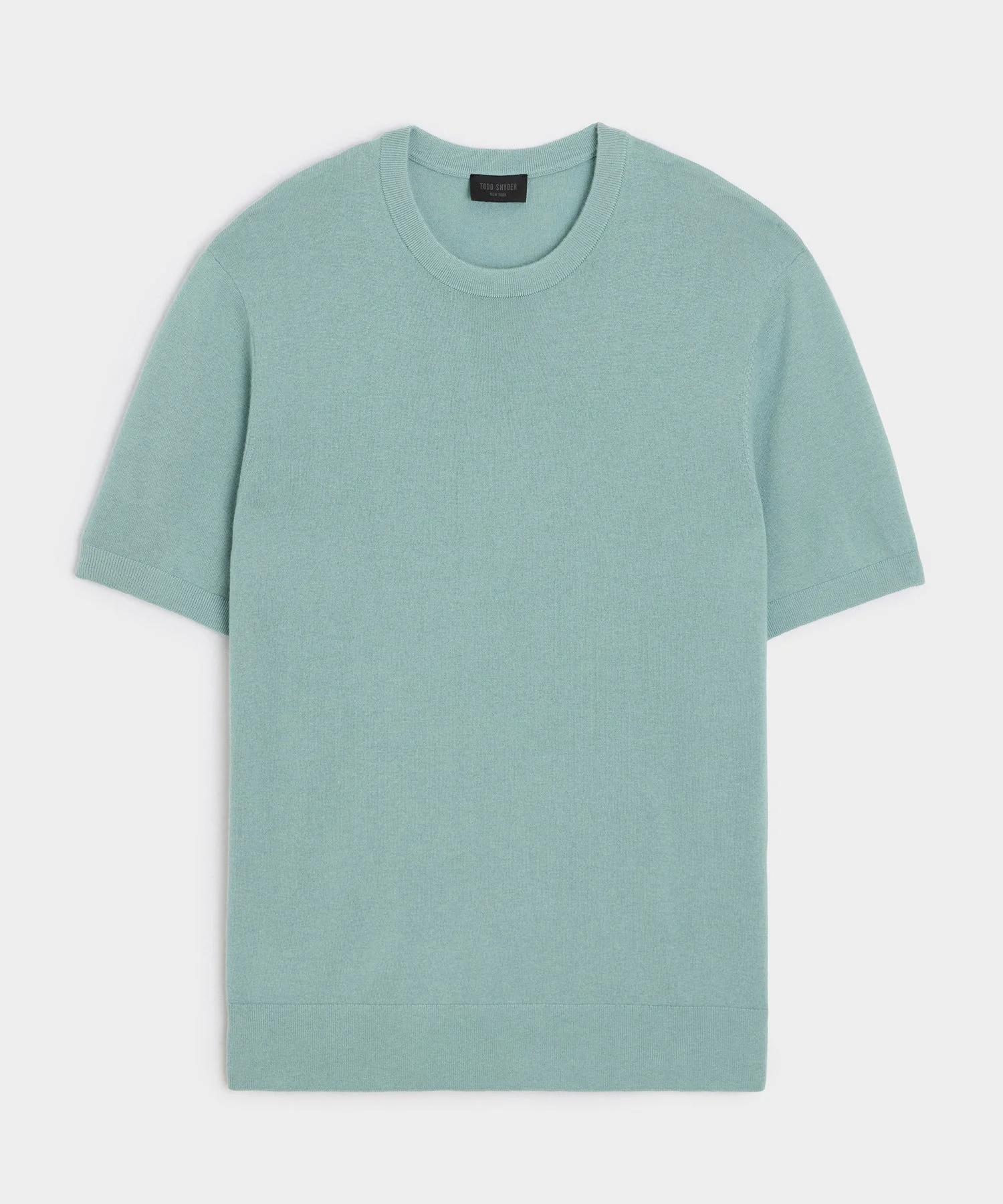 Silk-Cashmere Sweater Tee - 1