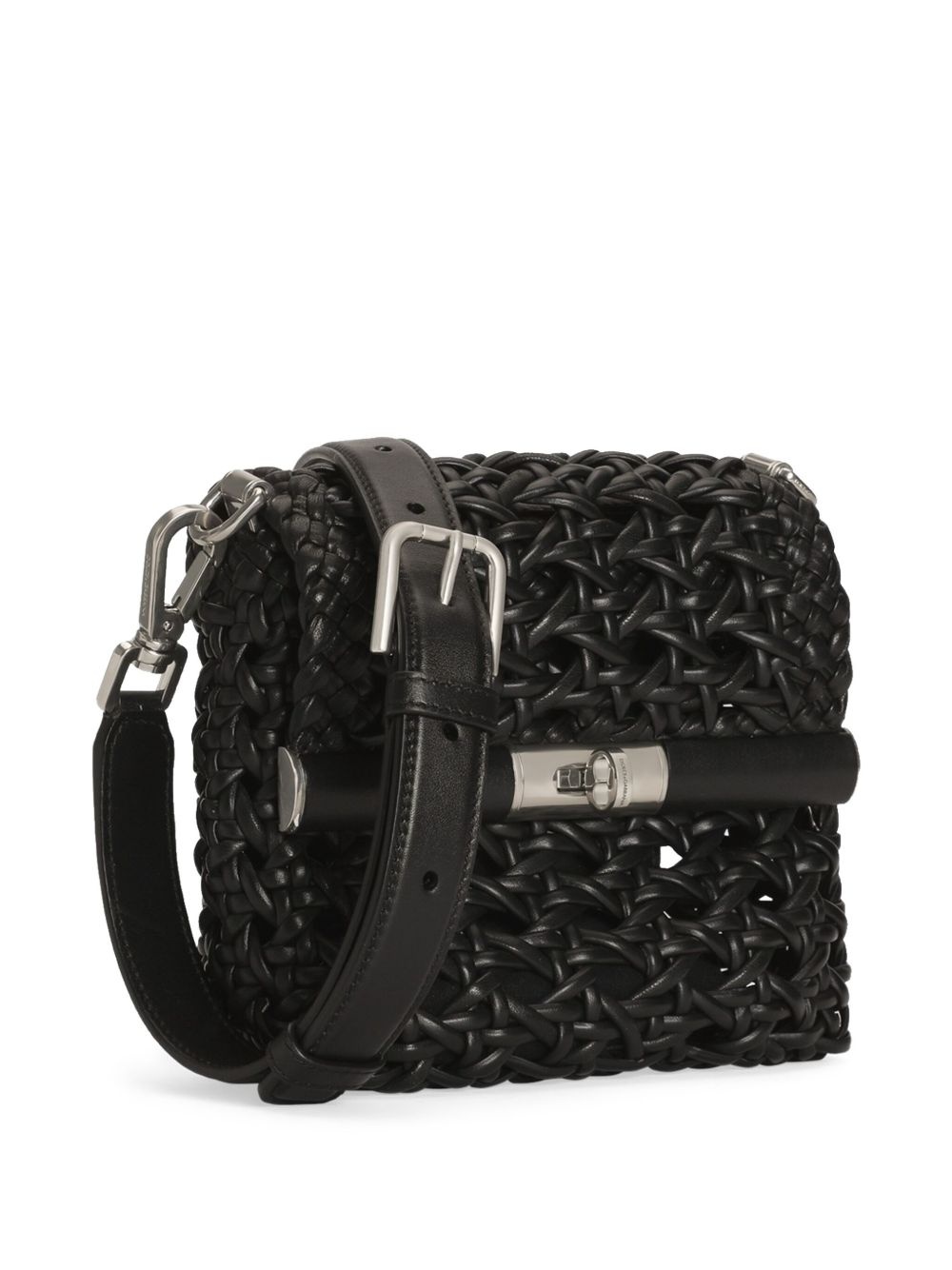 openwork shoulder bag - 5
