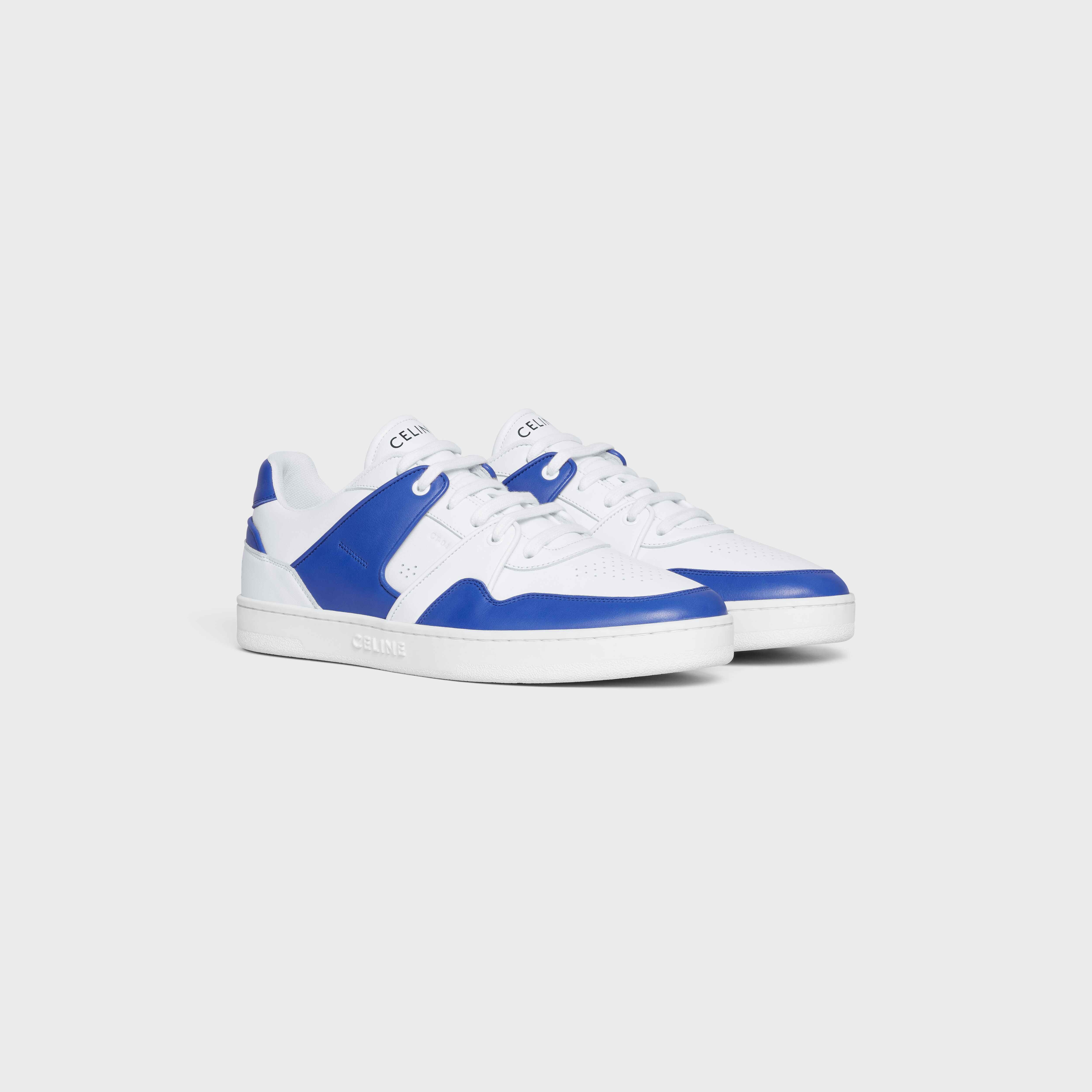 CT-04 CELINE TRAINER LOW LACE-UP SNEAKER in CALFSKIN - 2