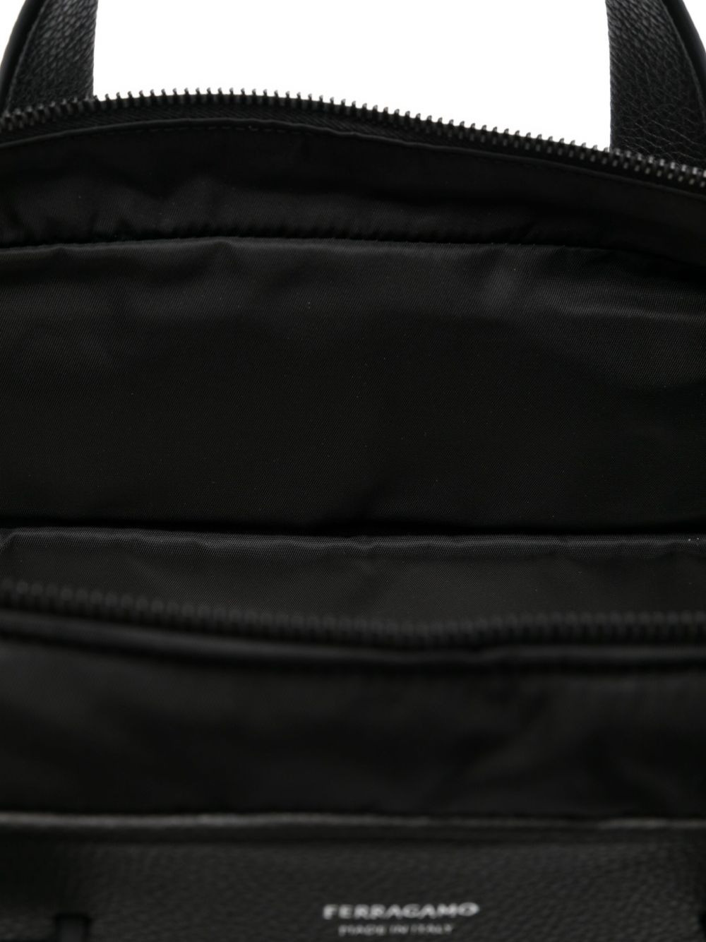 Gancini-motif laptop bag - 4