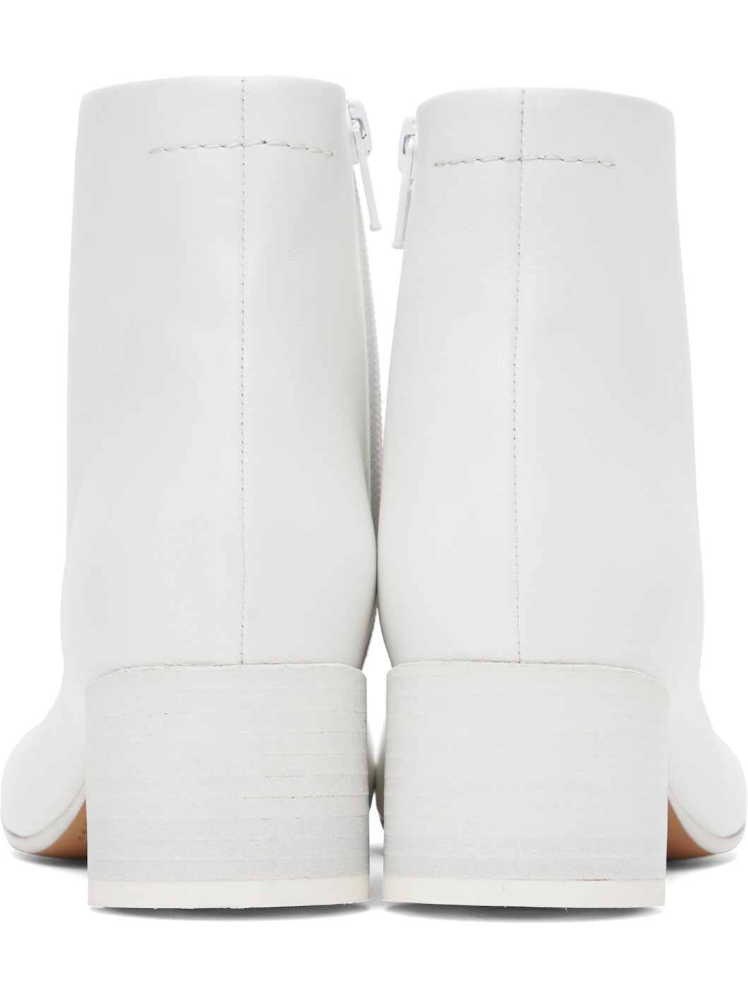 White Anatomic Ankle Boots - 2
