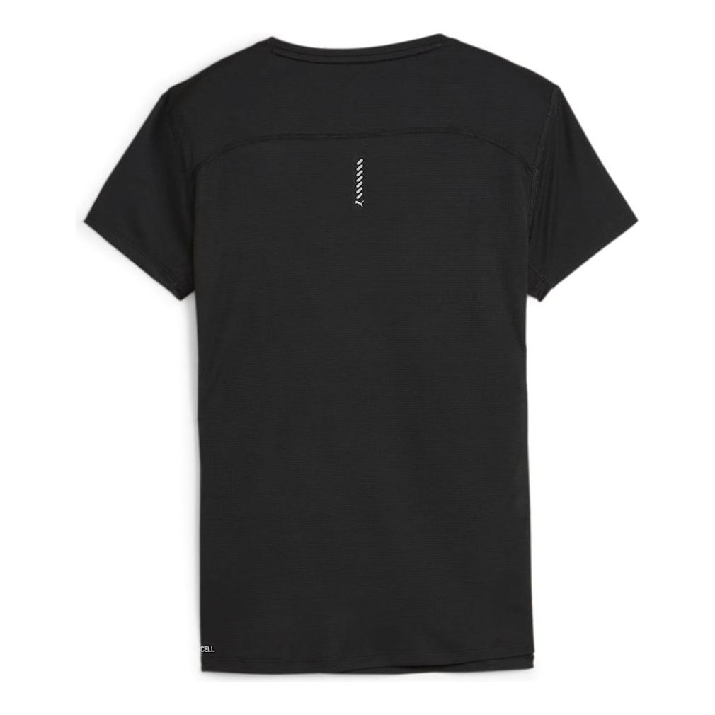 (WMNS) PUMA RUN FAVORITE T-Shirt 'Black' 525061-01 - 2