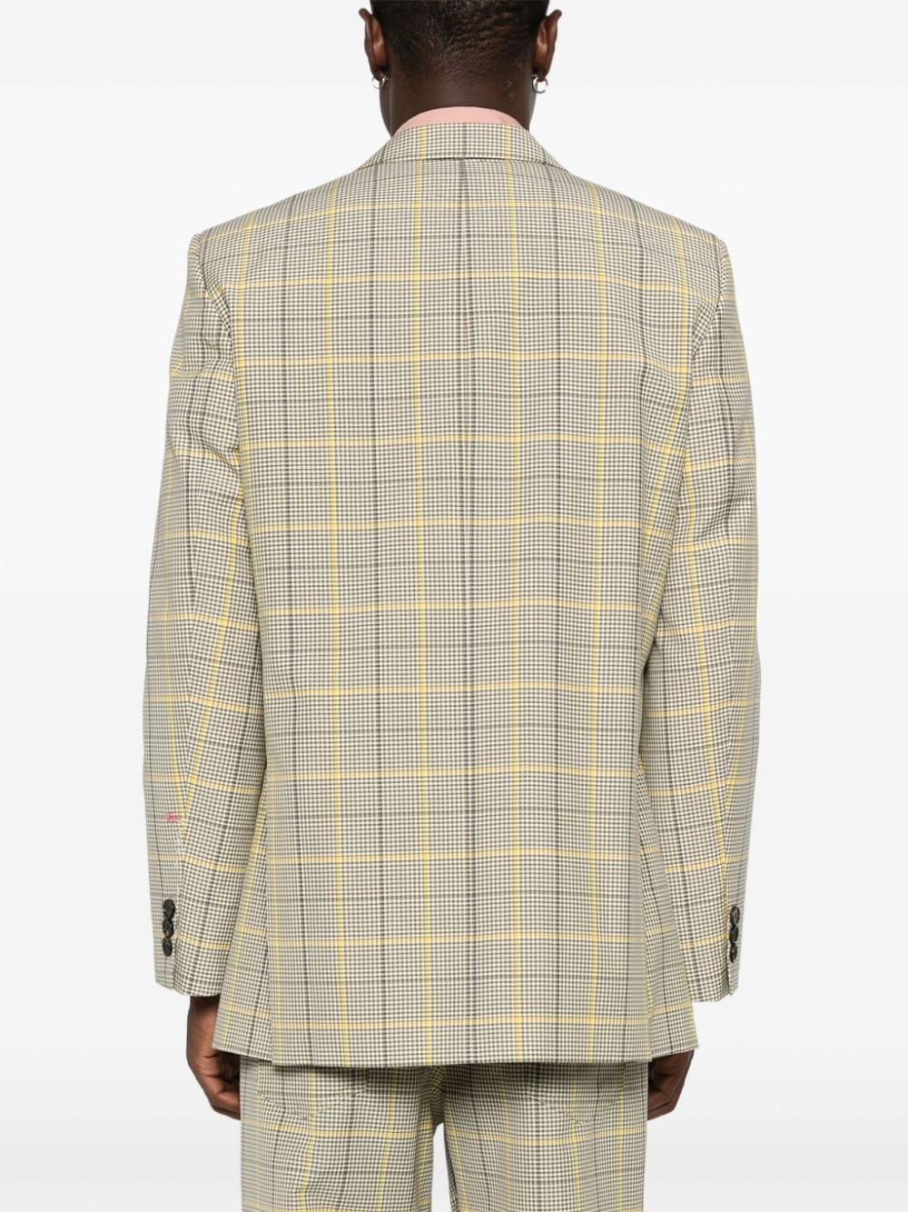 microcheck blazer - 4