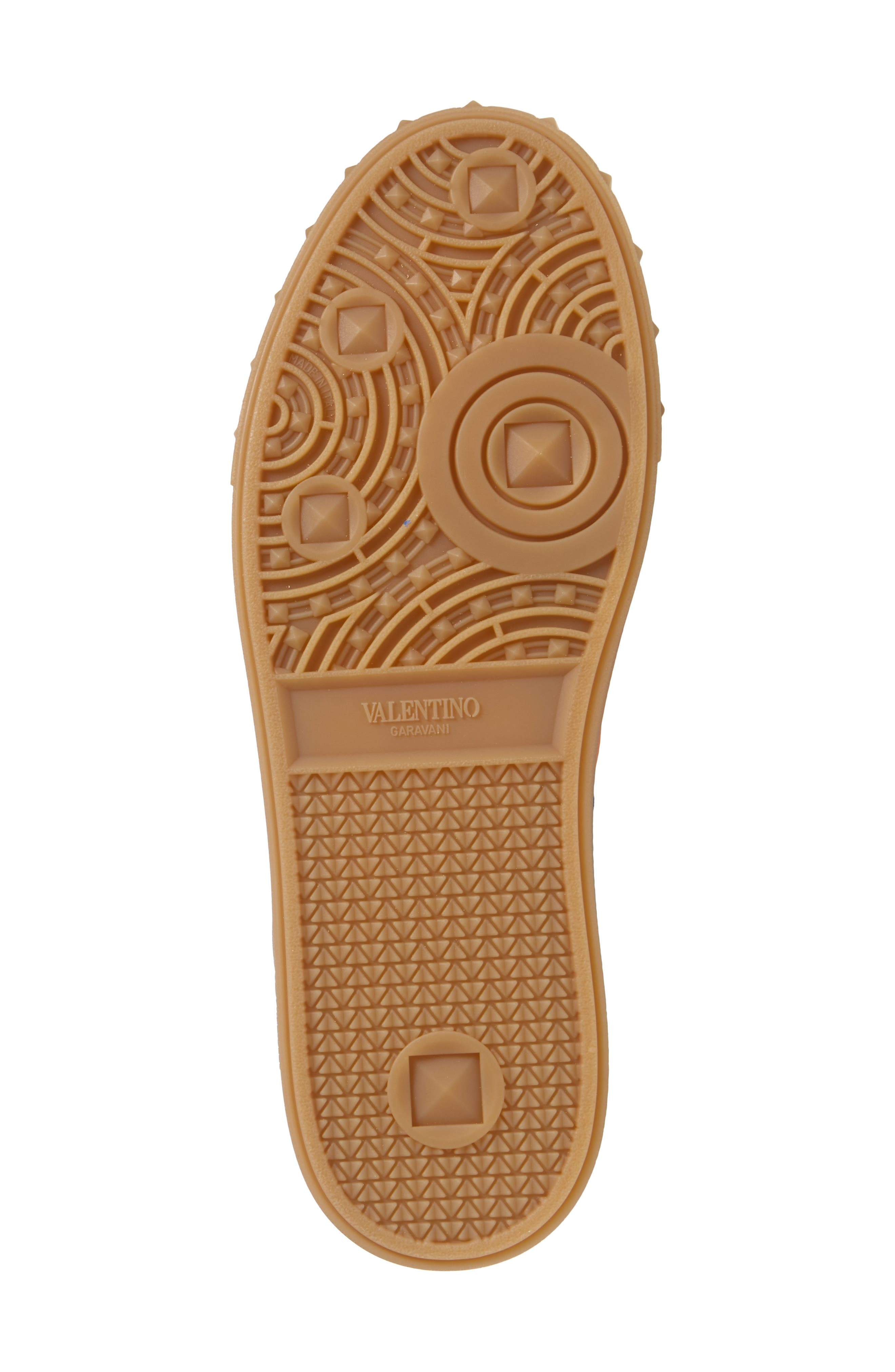 Valentino Garavani Upvillage Low Top Sneaker in Acid Blue/Pumpkin at Nordstrom - 6