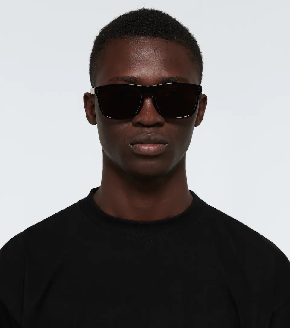 Square-frame acetate sunglasses - 3